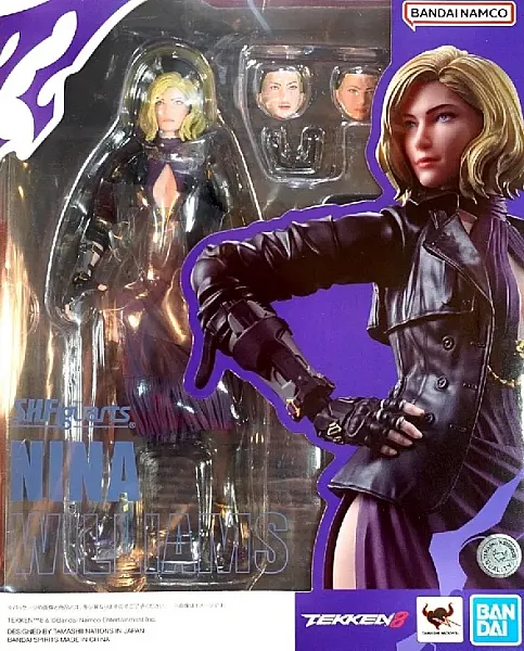 TEKKEN 8 S.H FIGUARTS ACTION FIGURE - NINA WILLIAMS 15 CM